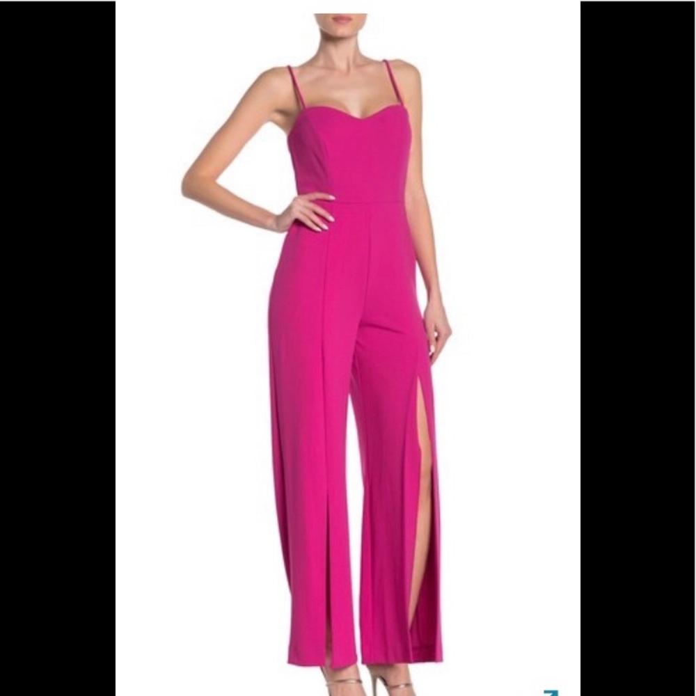 *SOLD*Bebe Scuba Crepe Jumpsuit